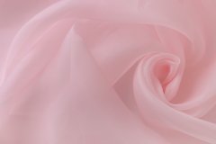 ткань шелковая розовая органза органза шелк однотонная розовая Италия