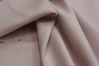 ткань шерсть пальтовая нежно-розовая пальтовые шерсть однотонная розовая Италия