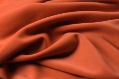 ткань пальтовая ткань кашемир с шерстью пальтовые кашемир однотонная оранжевая Италия