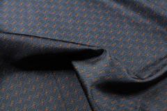 ткань синий мужской платок Италия