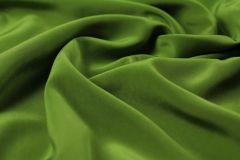 ткань крепдешин цвета травы крепдешин шелк однотонная зеленая Италия
