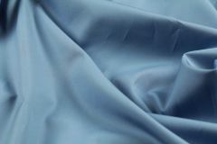 ткань голубой поплин поплин хлопок однотонная голубая Италия
