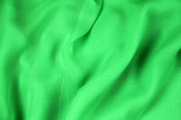 ткань шифон шифон шелк однотонная зеленая Италия