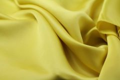 ткань желтая органза органза шелк однотонная желтая Италия