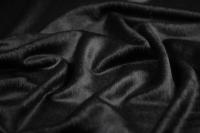 ткань черная пальтовая альпака