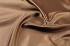ткань подклад средне-коричневого цвета подклад вискоза однотонная коричневая Италия