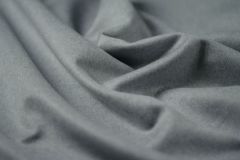 ткань светло-серый кашемир с голубым оттенком пальтовые кашемир однотонная серая Италия