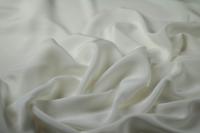 ткань белое шелковое кади