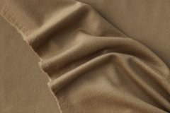 ткань кашемир Лоро Пиана цвета кэмэл пальтовые кашемир однотонная бежевая Италия