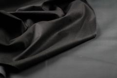 ткань черный кашемир от Лоро Пиана пальтовые кашемир однотонная черная Италия