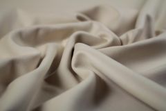 ткань шерстяное сукно цвета топленого молока пальтовые шерсть однотонная бежевая Италия