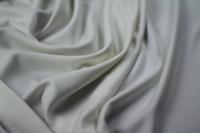 ткань белый шерстяной трикотаж