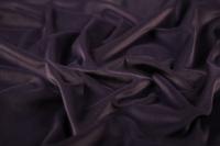 ткань хлопковый бархат с эластаном цвета баклажана