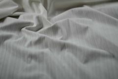 ткань белый хлопок (шитье) в ажурную полоску шитье хлопок в полоску белая Италия