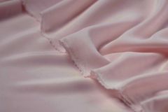 ткань нежно-розовый крепдешин крепдешин шелк однотонная розовая Италия