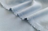 ткань пальтовая шерсть бледно-голубого цвета