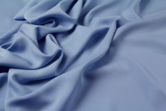 ткань голубое кади из шелка Италия