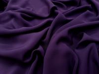 ткань шелковое кади фиолетового цвета