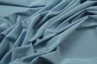 ткань шелк с хлопком пыльно-голубого цвета