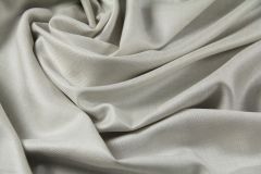 ткань шелк с кашемиром и льном дымчато-белого цвета Италия