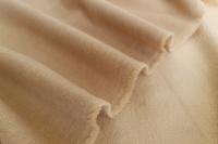 ткань пальтовая шерсть с кашемиром песочного цвета