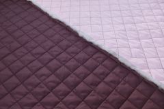 ткань стеганая плащевка бордовая с розовым стеганая ткань полиэстер однотонная бордовая Италия