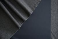 ткань кашемир средне-серого цвета с дублерином