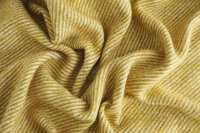 ткань пальтовая шерсть в желтую полоску