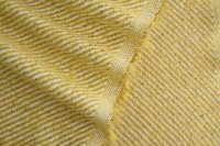 ткань пальтовая шерсть в желтую полоску