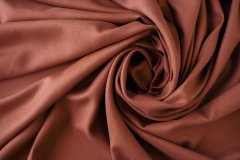 ткань хлопок рубашечный светло-коричневого цвета сорочечная хлопок однотонная коричневая Италия