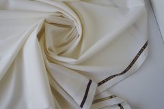 ткань костюмно-плательная шерсть с мохером костюмно-плательная шерсть однотонная белая Италия