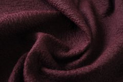 ткань пальтовый мохер бордового цвета Италия