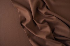 ткань сукно шоколадного цвета пальтовые шерсть однотонная коричневая Италия