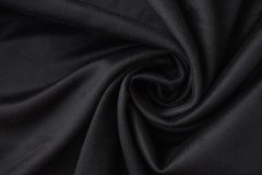 ткань двуслойный черный пальтовый кашемир пальтовые кашемир однотонная черная Италия