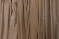 ткань костюмная шерсть цвета кэмел в 2х отрезах: 1.4м и 0.9