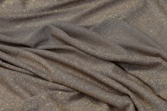 ткань трикотаж с люрексом серый с оттенком хаки трикотаж вискоза однотонная серая Италия