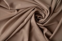 ткань шерсть пудрового цвета в рубчик костюмно-плательная шерсть однотонная розовая Италия