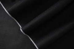 ткань джинсовая ткань черного цвета Япония