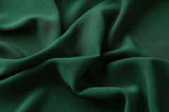 ткань крепдешин цвета хвойная зелень крепдешин шелк однотонная зеленая Италия