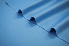 ткань лилово-голубого цвета (Serenity) пальтовые кашемир однотонная голубая Италия