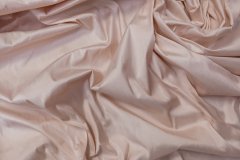 ткань тафта персикового цвета (дикий шелк) тафта шелк однотонная персиковая Италия