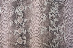 ткань шелковый атлас бело-розоватый с серым с принтом рептилия атлас шелк иные серая Италия