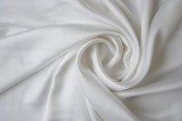 ткань атласное кади белого цвета