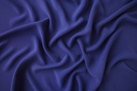 ткань кади из шелка сине-фиолетового цвета