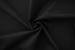 ткань джерси из вискозы с эластаном черного цвета Италия