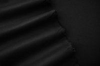 ткань джерси из вискозы с эластаном черного цвета