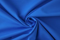 ткань джерси ярко-синего цвета джерси вискоза однотонная синяя Италия