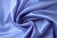 ткань атлас с эластаном голубой с оттенком лаванды