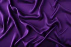 ткань фиолетовый вареный атлас  Италия