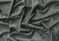 ткань вареный шелк серого цвета в 2х отрезах: 0.9м и 1.1м